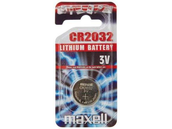MAXELL gumbna baterija CR2032 litijeva 3 V (1 kos)