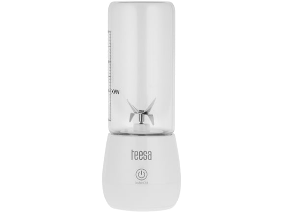 TEESA 100W aku. 2000mah prenosni blender in mešalnik 450ml USB bel TSA3543