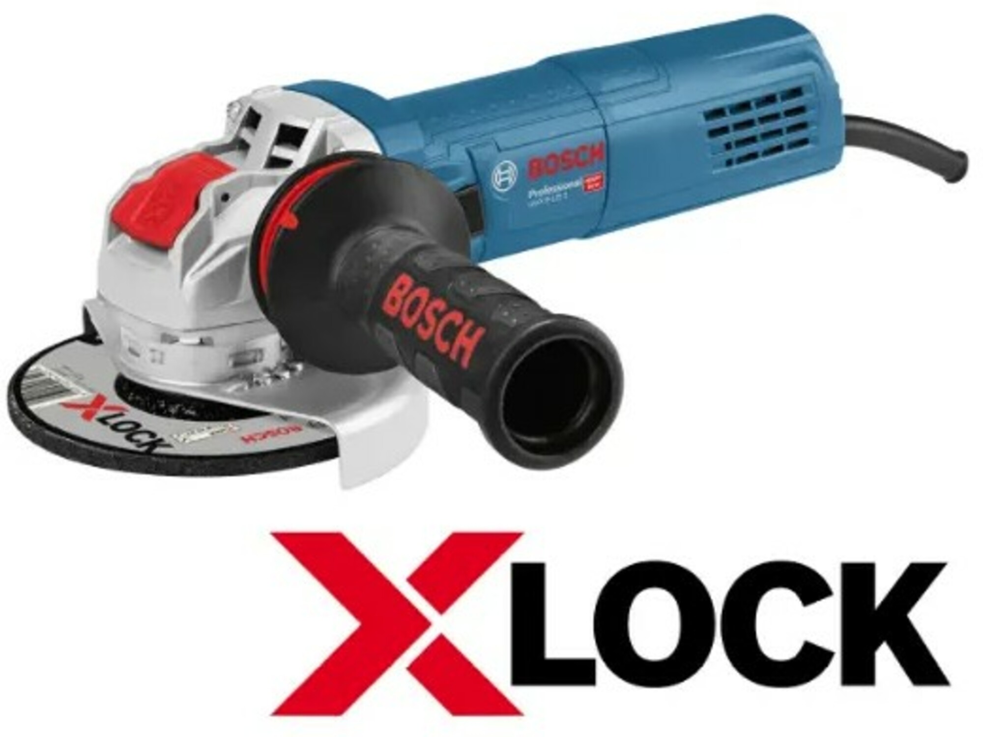 BOSCH PROFESSIONAL kotni brusilnik X-LOCK GWX 9-125 S 06017B2000