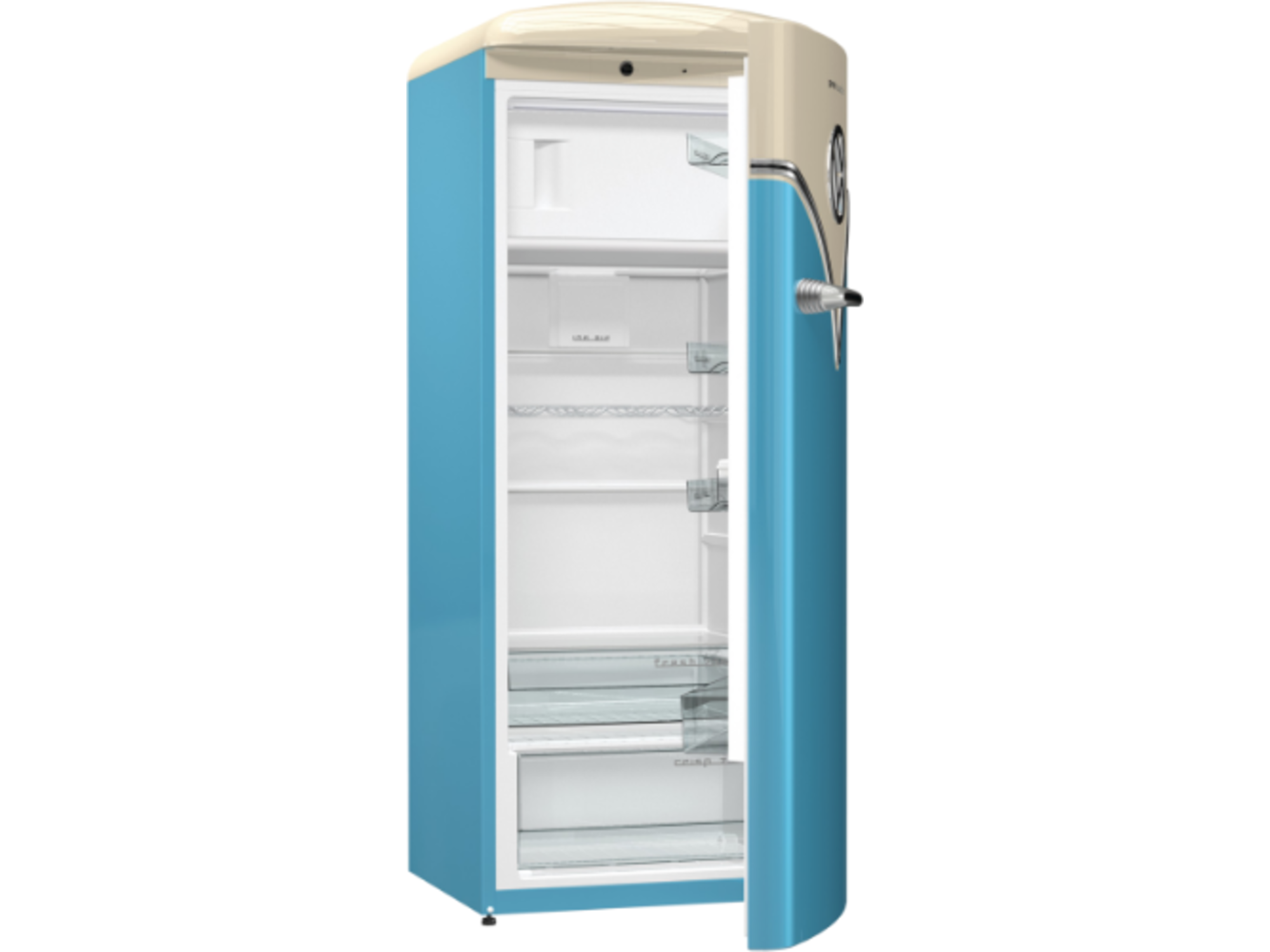 GORENJE hladilnik z mini zamrzovalnikom OBRB153BL