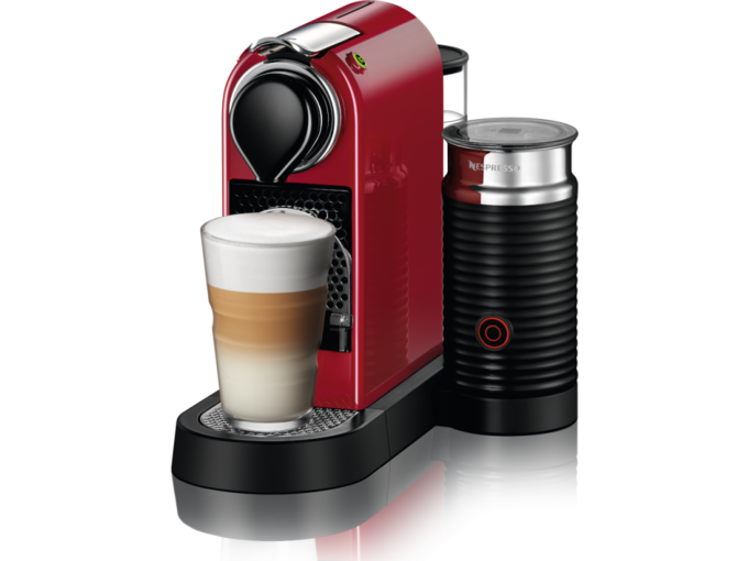 Ufesa Bellagio Caffettiera Multicapsule compatibile con Nespresso/Dolce  Gusto Rossa