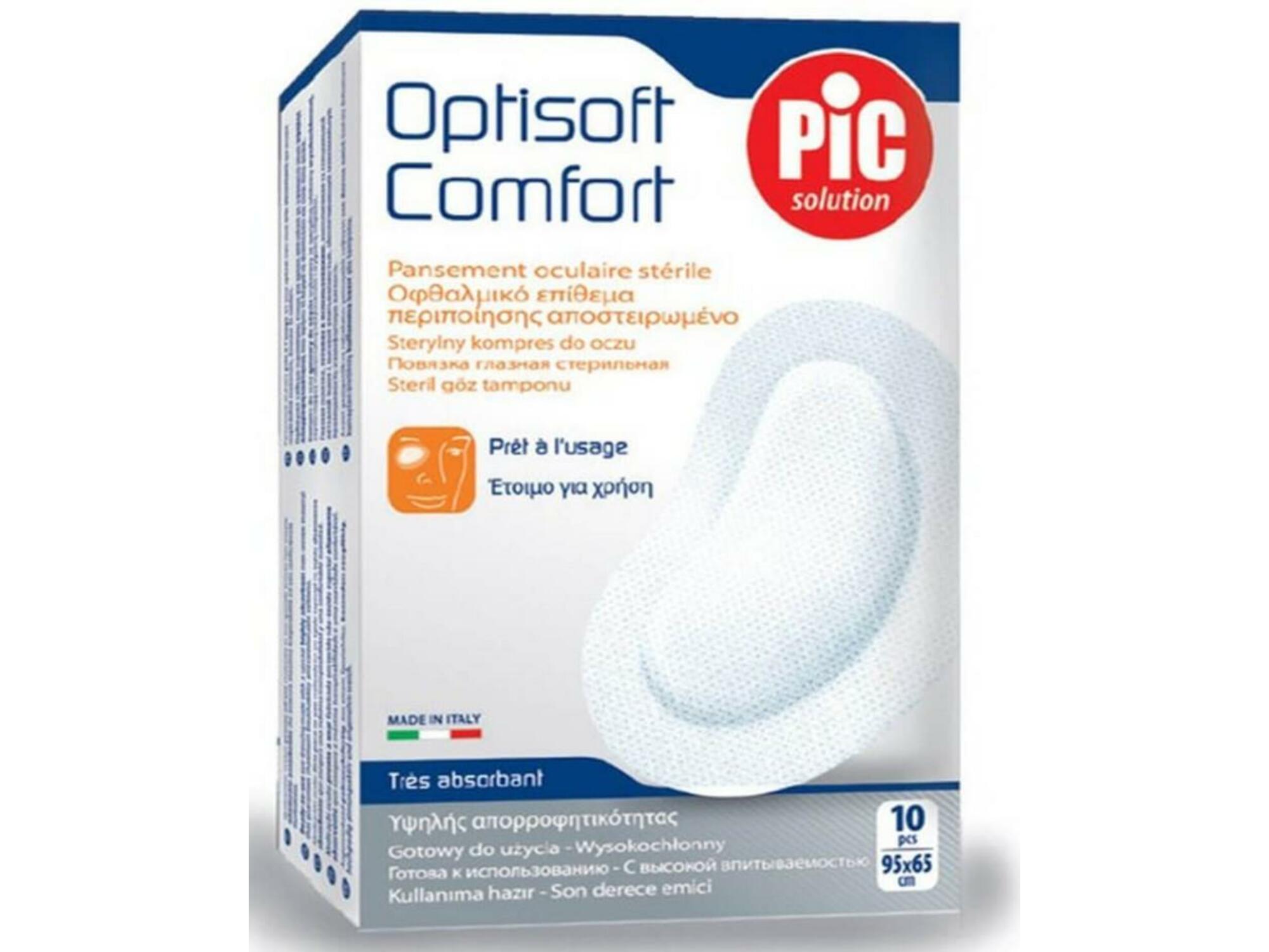 PIC obliž za oko 10x Optisoft Comfort