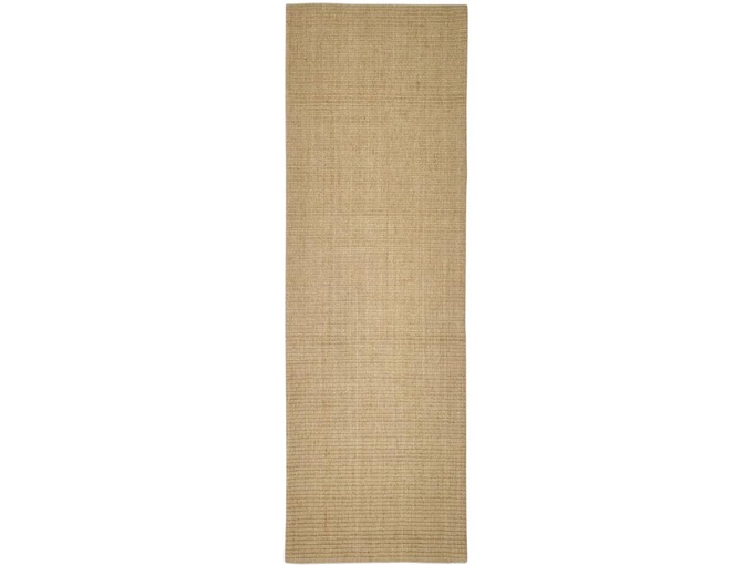 VIDAXL Preproga naravni sisal 80x250 cm