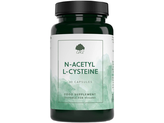 G&G VITAMINS n-acetil L-cistein (NAC), 500 mg, 30 kapsul