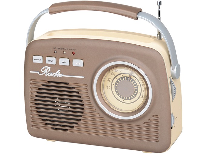 Radio Análogo Select Sound Retro BT1010 con Bluetooth