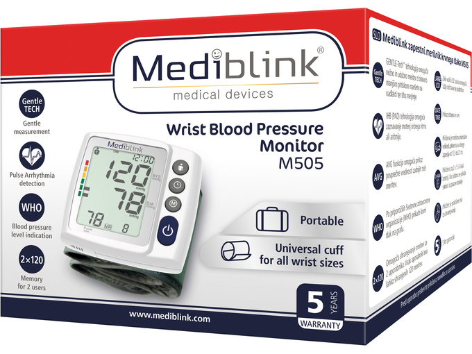 MEDIBLINK Blood Pressure Monitor M520